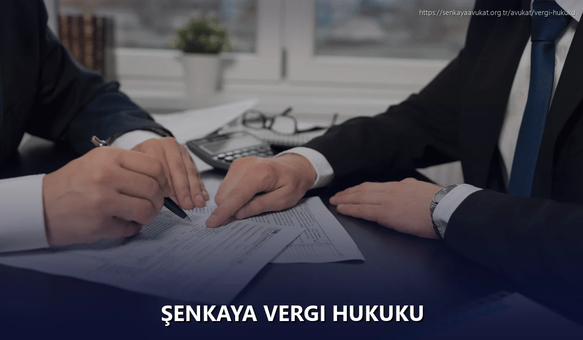 Şenkaya Vergi Hukuku